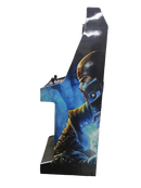 Máquina Videogame FS Adesivada com 4.300 Jogos