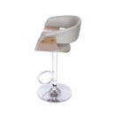 Banqueta Zeus Madeira Acolchoada