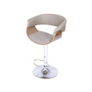 Banqueta Zeus Madeira Acolchoada