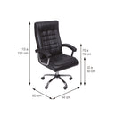 CADEIRA OFFICE ODIN RODÍZIO COM MOLAS