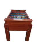 Mesa de Pebolim FS com Gaveta e Ferros Embutidos.