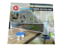 Kit 4 Raquetes, 8 bolinhas e 1 rede Retrátil Tênis de Mesa