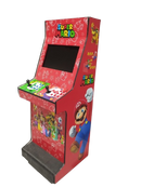 Máquina Videogame FS Adesivada com 4.300 Jogos