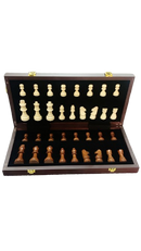 Tabuleiro com peças de Xadrez 39x39cm