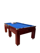 Mesa de Sinuca FS com Gaveta 2,40 x 1,40m com 6 Pés