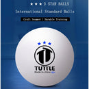 Bola 3 estrelas para Tênis de Mesa Ping Pong Branca com 20 Unidades
