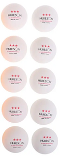 Bola 3 estrelas para Tênis de Mesa Ping Pong Branca com 10 Unidades