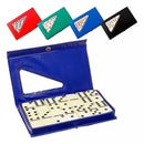 Domino Profissional De Osso Estojo Com 28 Peças 8mm