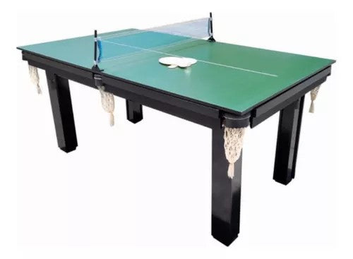 Mesa 3 Em 1 - Sinuca/ping Pong/futebol Botão Procópio