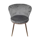 Cadeira Baco com base pintada de cobre