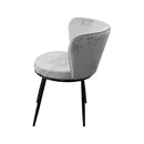 Cadeira Baco com base pintada de preto