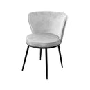 Cadeira Baco com base pintada de preto