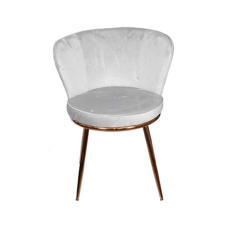 Cadeira Baco com base pintada de cobre
