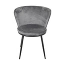 Cadeira Baco com base pintada de preto