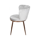 Cadeira Baco com base pintada de cobre