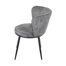 Cadeira Baco com base pintada de preto