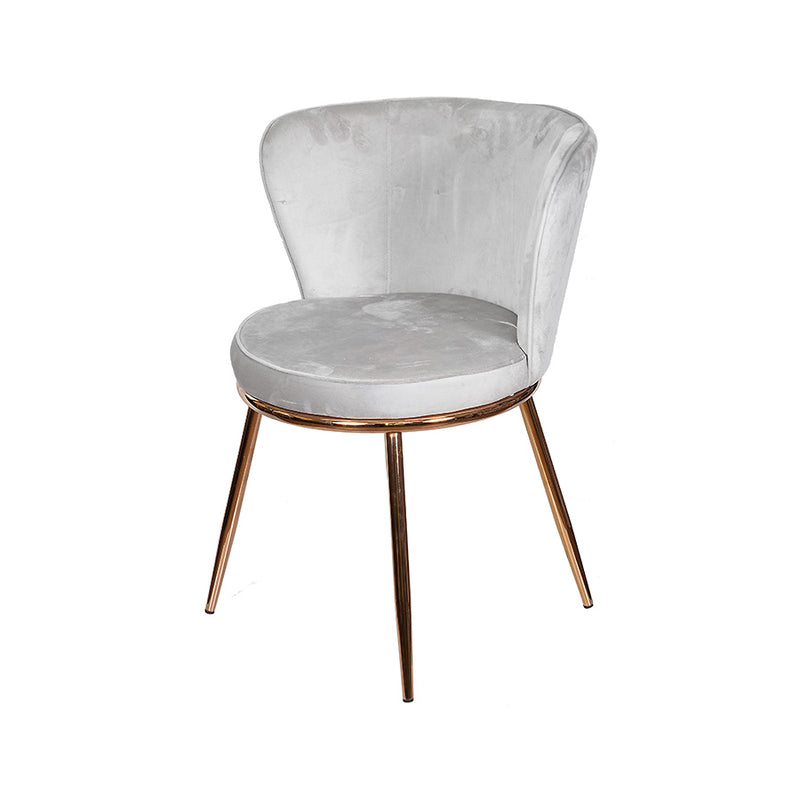 Cadeira Baco com base pintada de cobre
