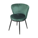 Cadeira Baco com base pintada de preto