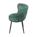 Cadeira Baco com base pintada de preto