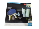 Kit 4 Raquetes, 8 bolinhas e 1 rede Retrátil Tênis de Mesa