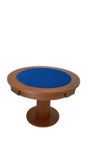 Mesa de Carteado Redondo com Gavetas
