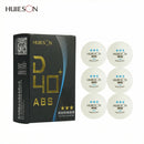Bola de tênis de mesa profissional Huieson D40+ - caixa com 6 unidades