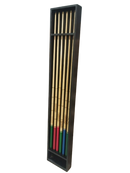 Taqueira Luxo - Suporte para 6 Tacos com prateleira para giz