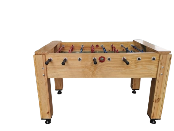 Mesa de Pebolim FS Oficial com Ferros Embutidos em Pinus