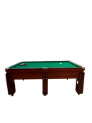 Mesa de Sinuca FS com Gaveta 2,40 x 1,40m com 6 Pés