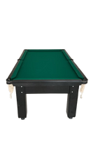 Mesa de Sinuca FS Preta com Redinhas 1,88x1,17m