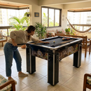 Mesa de Sinuca com Fórmica e Adesivada 2,23x1,23m