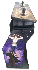 Máquina Videogame Painel FS Adesivada com mais de 20.000 Jogos com Pedestal