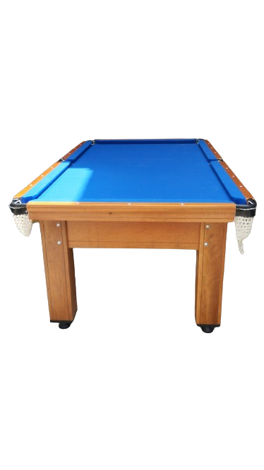 Mesa de Sinuca FS com Redinhas 2,20x1,20m.